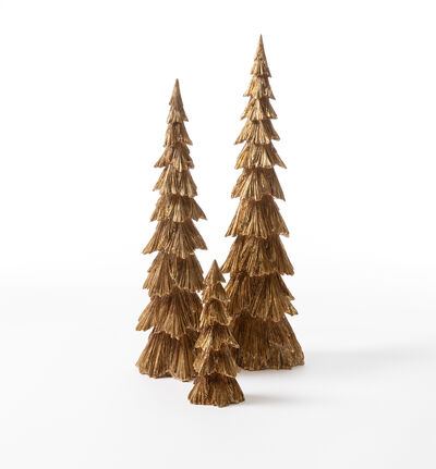 Golden juletre gull 19 cm Golden juletre gull 19 cm